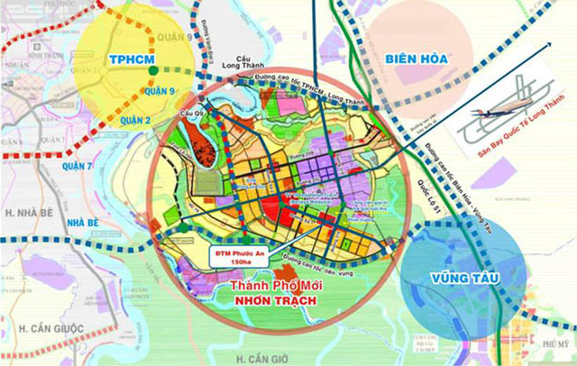 Khởi Công đường vành đai 3, tiềm năng Nhơn Trạch trở thành quận 13, TP.HCM